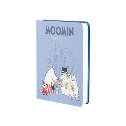 Grupo Erik Editores S. L. Moomin - Datumirana agenda A6 2026/27 - Moomin, 17-Month, Weekly Slike