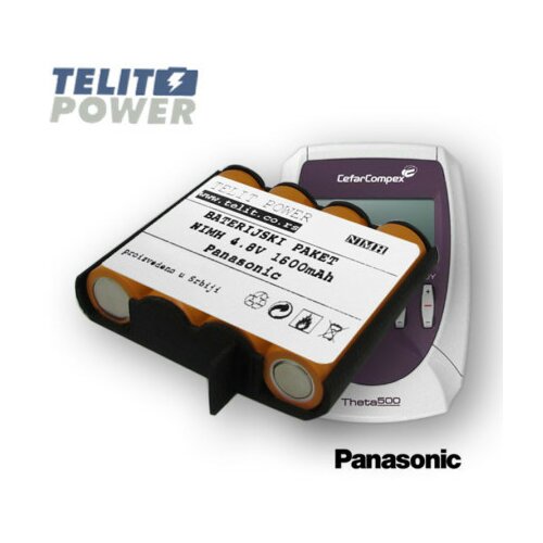 TelitPower baterija NiMH 4.8V 1600mAh Panasonic 4H-AA1500 za Compex fizioterapeutske uredjaje ( P-0416 ) Slike