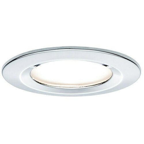 PAULMANN Set ugradbenih LED svjetiljki Nova (6,5 W, Srebrna, 3 Kom., Topla bijela, Promjer: 7,8 cm, IP44) Slike