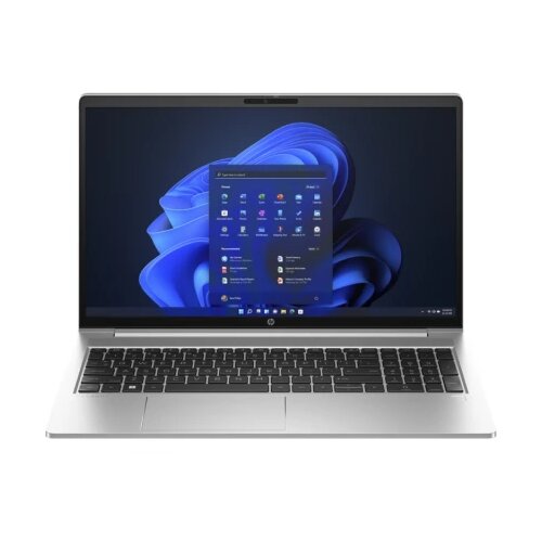 HP ProBook 450 G10, Intel Core i7-1355U, 8GB DDR4-3200 RAM, 512GB PCIe NVMe SSD, 15.6" AG UWVA FHD 1920x1080, Intel Iris X Graphics, 2 USB-C 3.2, 2 USB-A 3.1, 1 HDMI 2.1, 1 RJ-45, BT 5.3, FP, FreeDOS, YU, Pike silver aluminum, 2yw Cene