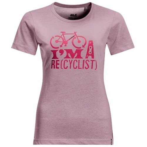 Jack Wolfskin Ocean Trail T Violet Quartz Women's T-Shirt Cene