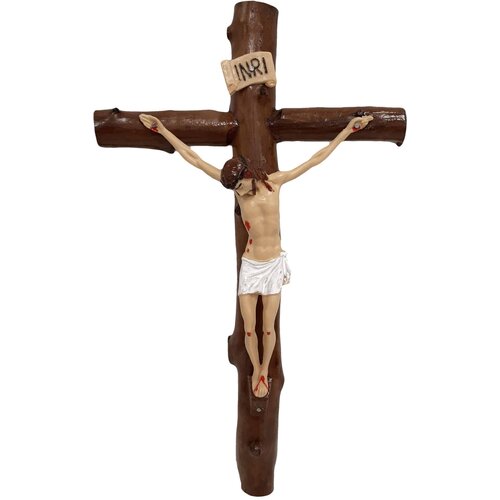  Drveni križ s Isusom INRI Slike