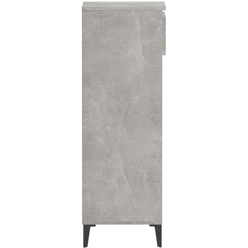 VidaXL stalak za cipele boja betona 40x36x105 cm konstruirano drvo Slike