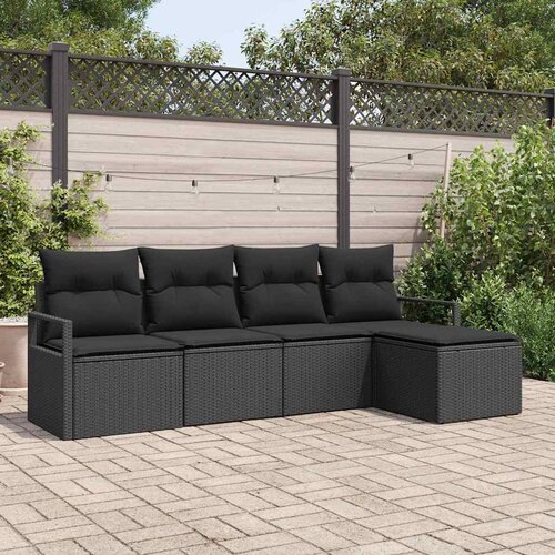  Set sofe 5 kom. Crna poliratan 230 x 117 x 85 cm Cene