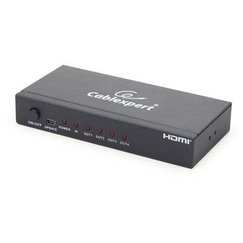 Gembird (DSP-4PH4-02) adapter HDMI (ženski) na 4x HDMI (ženski) crni Slike