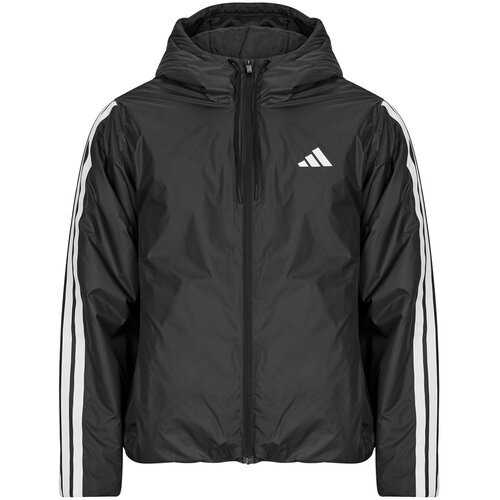 Adidas Essentials CLIMAWARM 3-Stripes Insulated Hooded Jacket Crna Cijene
