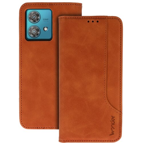 WONDER PRIME PREMIUM PREKLOPNA MASKA ZA MOTOROLA EDGE 40 NEO RJAVA Cene