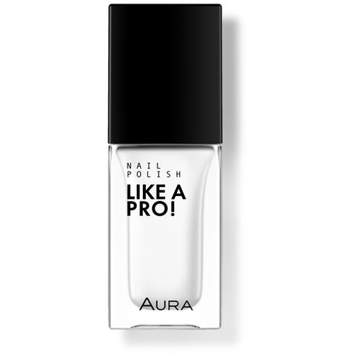 Aura like a pro! lak za nokte 100 bright white, 9,5ml Slike