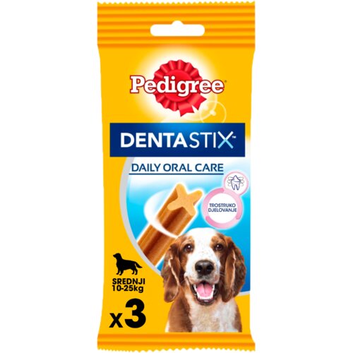 Pedigree DentaStix Daily za srednje pasmine, od 10 do 25 kg, 3 kom, 77g Cene