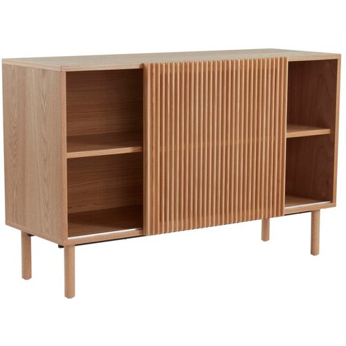 Jotex Omarica v jesenovem dekorju z drsnimi vrati v naravni barvi 124x80x45 cm Sion &amp;ndash; Slike