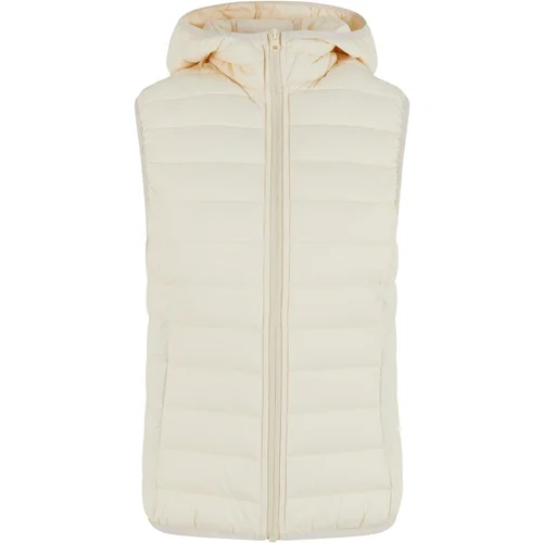 Urban Classics Women's ultra-light quilted vest cream