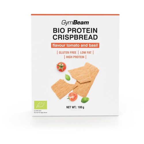 VanaVita BIO Protein Crispbread - GymBeam 100 g Tomato &amp;amp; Basil Slike