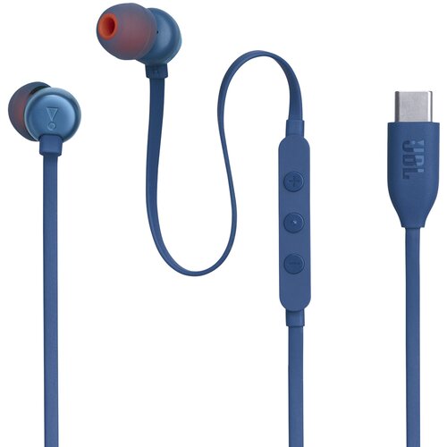JBL Tune 310C USB-C žične slu&scaron;alke v modri barvi Cene