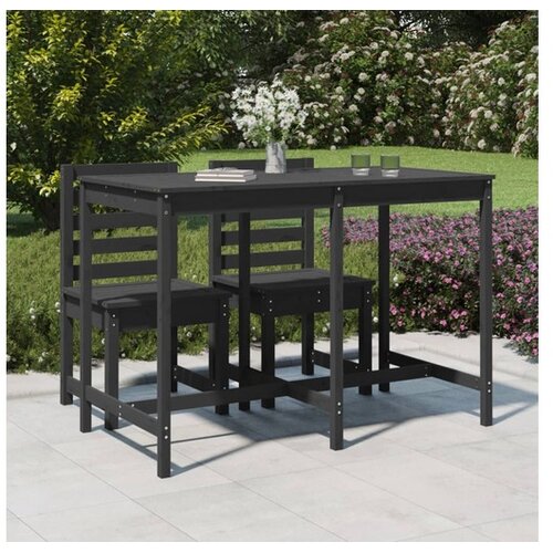  Vrtni stol sivi 159 5 x 82 5 x 110 cm od masivne borovine Cijene