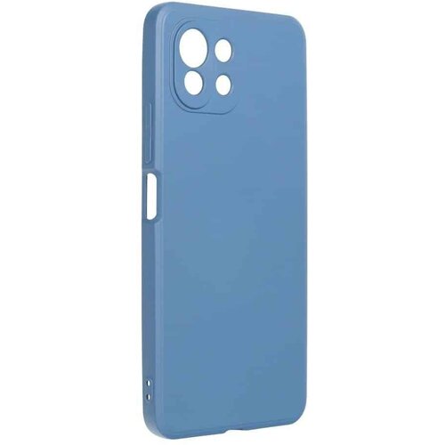 forcell SILICONE LITE ovitek za XIAOMI Mi 11 Lite 5G / Mi 11 Lite LTE ( 4G ) temno moder Cene