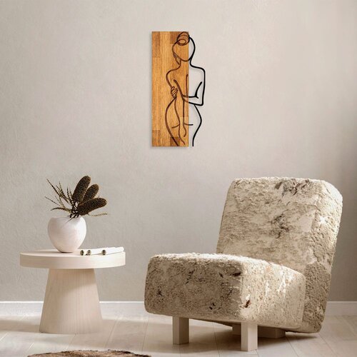 Wallity Zidna dekoracija MA-294, 27x58cm, Hrast Slike