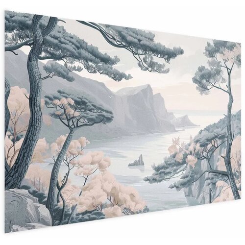  Plakat - Blue Coast in Delicate Colors 42x29.7 Bez okvira s margom Cene