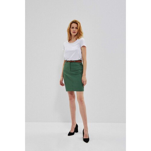 Marisse Pencil Skirt With Belt L-Sc-3700 Forest Slike