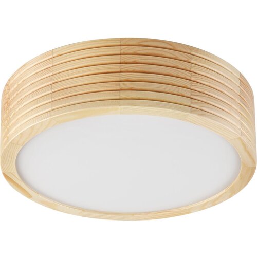 Plafonsko svetlo NATURAL MODERN 1xE27/15W/230V prečnik 27,5 cm borovina Slike