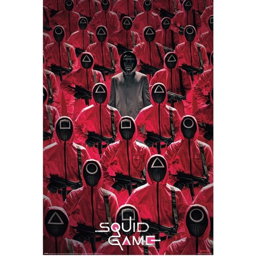 Grupo PLAKAT EL JUEGO DEL CALAMAR CROWD, (20837486) Cene