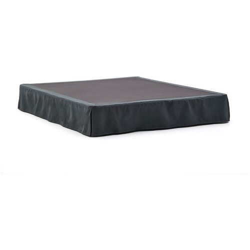 Kave Home Antracitno sivi tapecirani bračni krevet 180x200 cm Jaira – Cijene