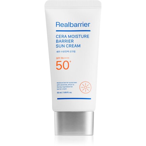 Real Barrier Cera Moisture Barrier Sun Cream obnovitvena in za&amp;scaron;čitna krema SPF 50+ 50 ml Slike