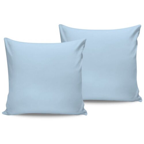  De Blue Blue Satin Pillowcase Set (2 Pieces) (FR) Cene