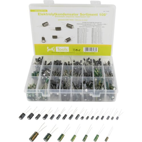 Seki Set kondenzatora 0.1-1000uF 15-50V Cijene