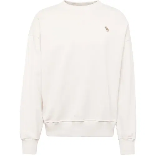 Abercrombie & Fitch Sweater majica brokat / svijetla bež
