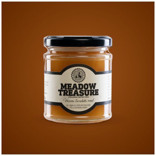 Honeybeegood Sirovi livadski med 250g Slike