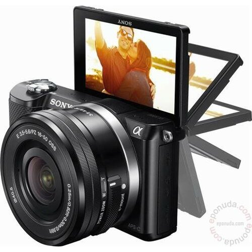 Sony ILCE-5000LB + objektiv 16-50mm digitalni fotoaparat Slike