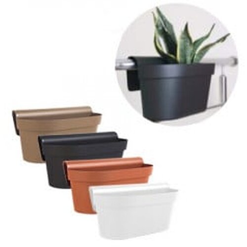 Gardino žardinjera Esprit antracit 30 cm Cene