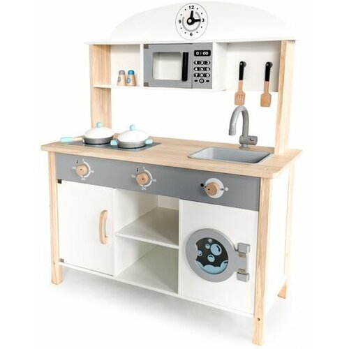 ECO TOYS drvena kuhinja xxl sa veš mašinom za decu TL89041 Slike