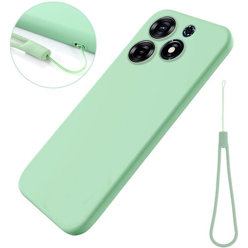 INORCO Za Tecno Spark 10 Pro tekoči silikonski ovitek za telefon z mehko podlogo, odporen proti padcem hrbtni pokrov, (22034723) Slike