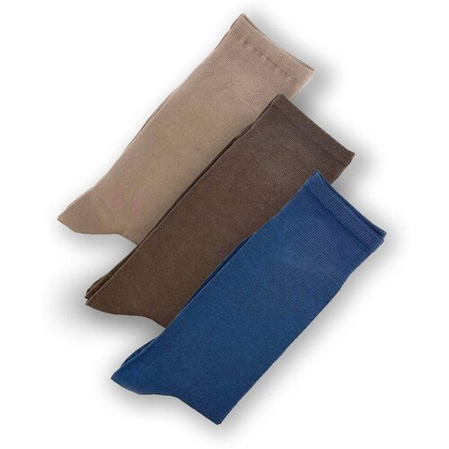 Duca di Morrone Nogavice Foxy - Tripack Brown Kostanjeva Cene