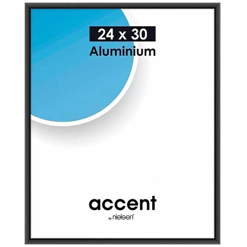  Za sliko aluminij Accent (24 x 30 cm, črn) Slike