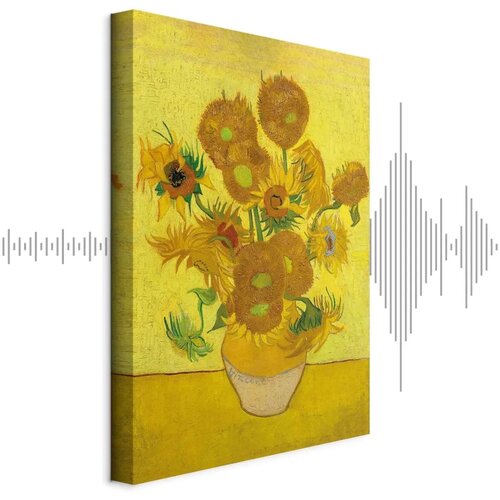  Slika - Vincent van Gogh – Still Life: Vase With Fifteen Sunflowers 40x60 Akustična Cene