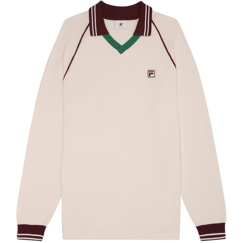 Fila Kardigan &amp;#039;Molinazzo&amp;#039; tamno zelena / tamno crvena / prljavo bijela Slike
