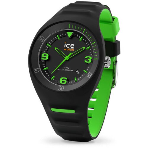 Ice Watch muški p.leclercq crno zeleni sportski ručni sat Slike