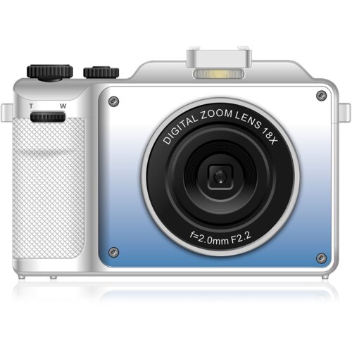 INF digitalni fotoaparat 4K/48MP/18X digitalni zoom/odporen proti tresljajem/samodejno ostrenje/dvojna kamera white, (21369916) Cene