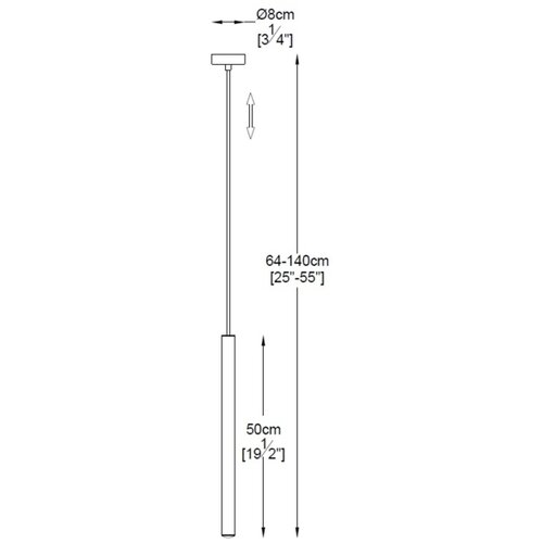 Zuma line P0461-01A-F4F4 - led luster na sajli loya LED/5W/230V Slike