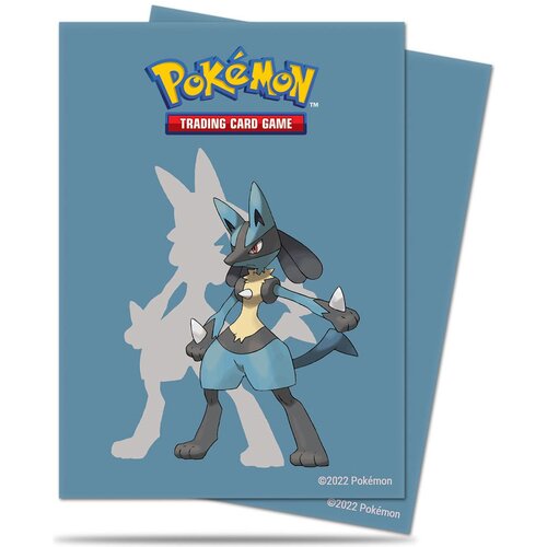 Ultra PRO SLEEVE PKM LUCARIO 65CT - ovitki za karte Slike
