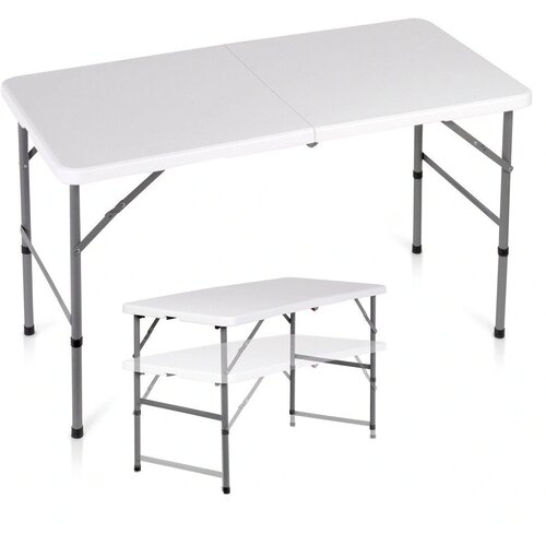 Vilde zložljiv catering miza 2v1 120 &times; 60 cm &ndash; nastavljiva vi&scaron;ina 49/73,5 cm Cene