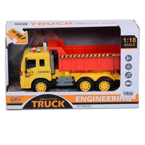 Magic Toys crveni kiper kamion sa zvukom i svijetlom 1:18 Cene