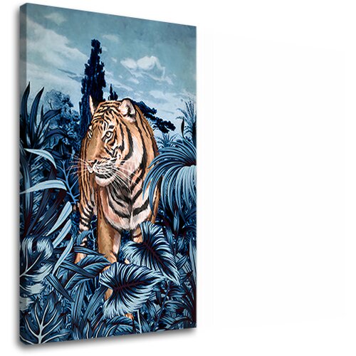  Slike na platnu TIGER V NARAVI 001 (moderne slike na platnu) Slike