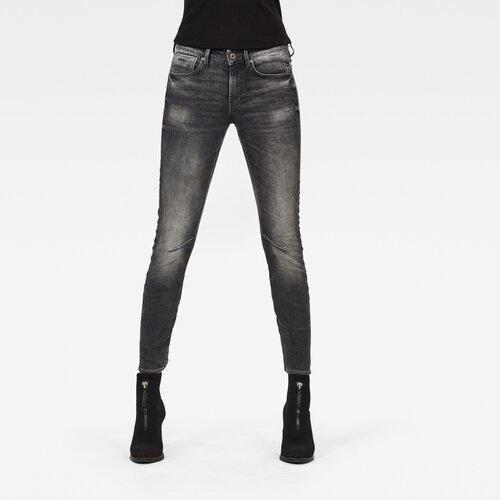 G-star Jeans - Arc 3D Mid Skinny Wmn Black Slike