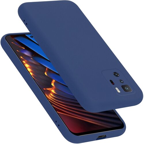 Cadorabo Ohi&scaron;je, združljiv s Xiaomi v tekoči modri barvi - za&scaron;čitni pokrov iz fleksibilnega silikona TPU, (20599224) Cene