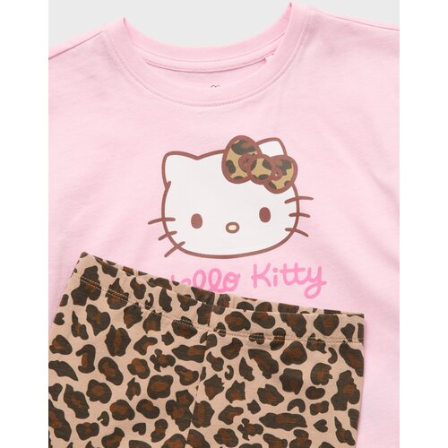 Sinsay Dvodijelna pamučna pidžama Hello Kitty Slike
