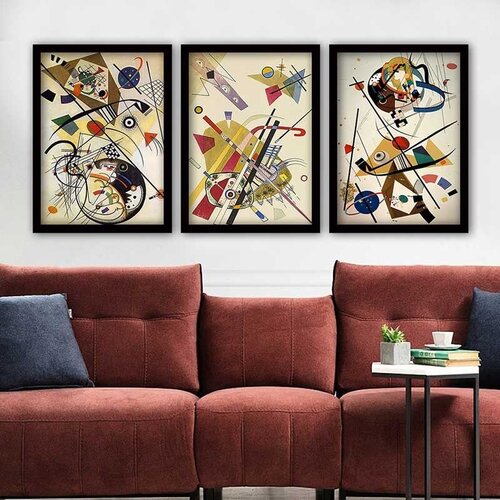 Wallity Set uramljenih slika 3SC_UN2962870, 3 Dela Cene