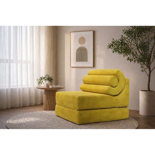 Atelier Del Sofa Duo Relax fotelja na razvlačenje 90 &amp;times; 70 &amp;times; 100 cm, maslinasto zelena Slike